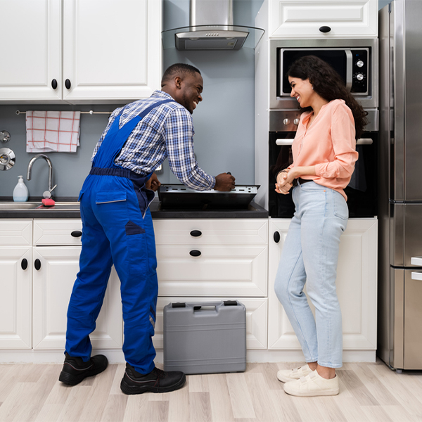 can you provide an estimate for cooktop repair before beginning any work in Wellston